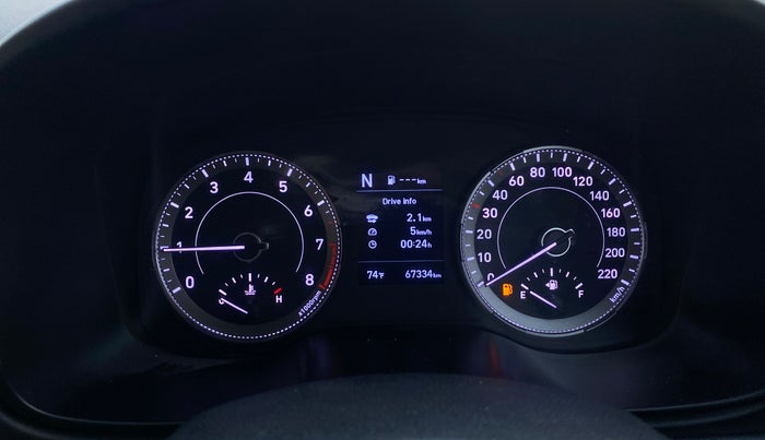 2021 Hyundai VENUE SX 1.0 TURBO IMT, Petrol, Manual, 67,332 km, Odometer Image