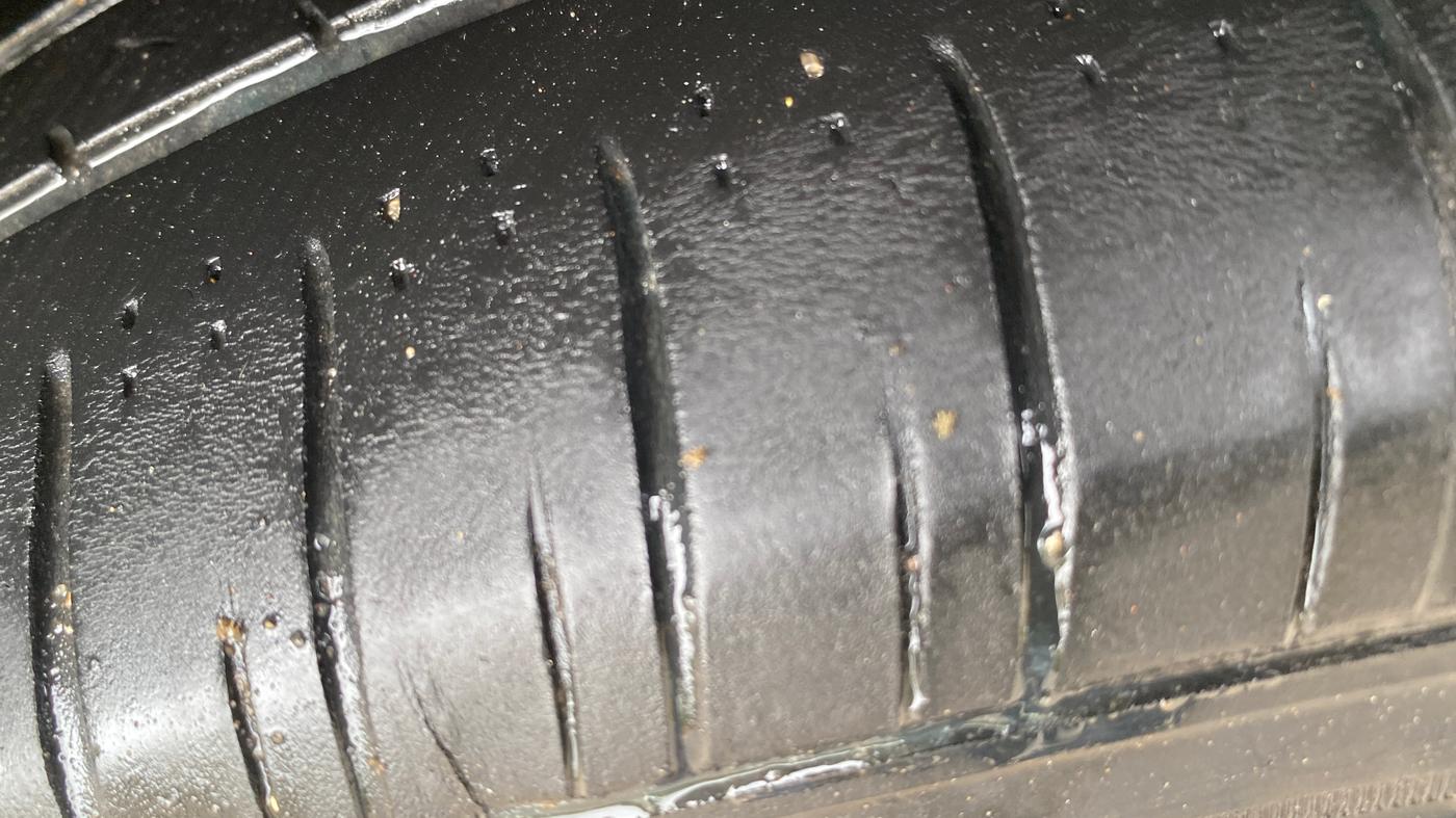 2019 Maruti Baleno ZETA PETROL 1.2, CNG, Manual, 71,622 km, Right Rear Tyre Tread