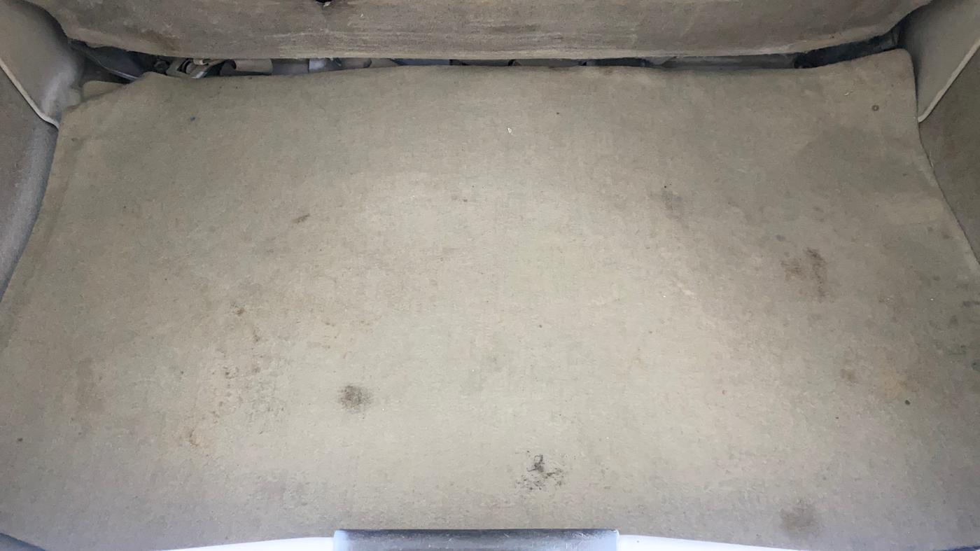 2014 Nissan Micra XV CVT, Petrol, Automatic, 1,02,607 km, Boot Inside