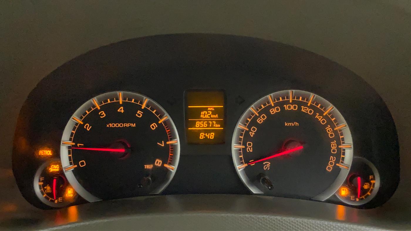 2017 Maruti Ertiga VXI CNG, CNG, Manual, 85,889 km, Odometer Image