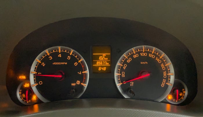 2017 Maruti Ertiga VXI CNG, CNG, Manual, 85,889 km, Odometer Image