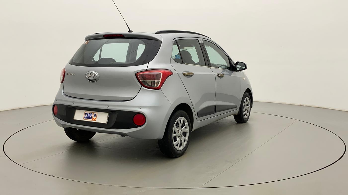 2018 Hyundai Grand i10 MAGNA 1.2 KAPPA VTVT, Petrol, Manual, 28,543 km, Right Back Diagonal