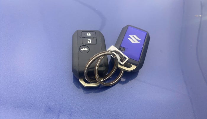 2018 Maruti Dzire ZXI PLUS AMT, Petrol, Automatic, 60,277 km, Key Close Up