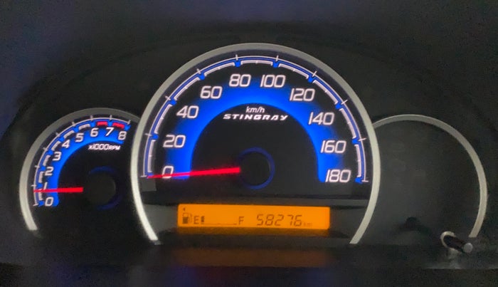 2013 Maruti Wagon R Stingray VXI, Petrol, Manual, 58,276 km, Odometer Image