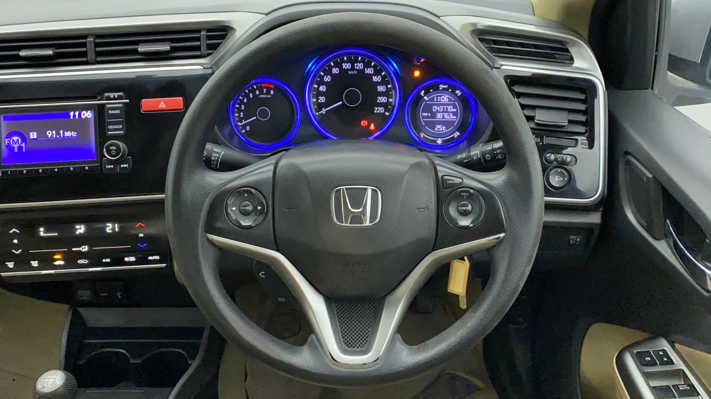 2015 Honda City 1.5L I-VTEC V MT, Petrol, Manual, 43,831 km, Steering Wheel Close Up