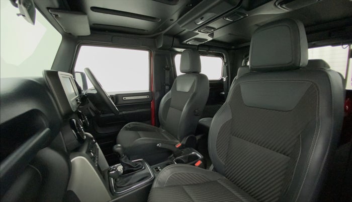 2021 Mahindra Thar LX PETROL HT 4WD AT, Petrol, Automatic, 5,758 km, Right Side Front Door Cabin