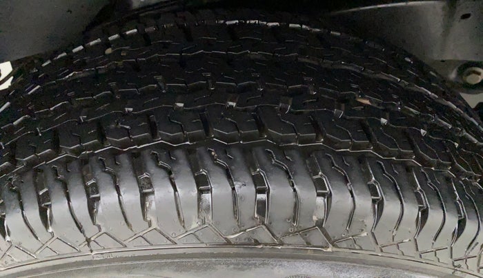 2021 Mahindra Thar LX PETROL HT 4WD AT, Petrol, Automatic, 5,758 km, Left Front Tyre Tread