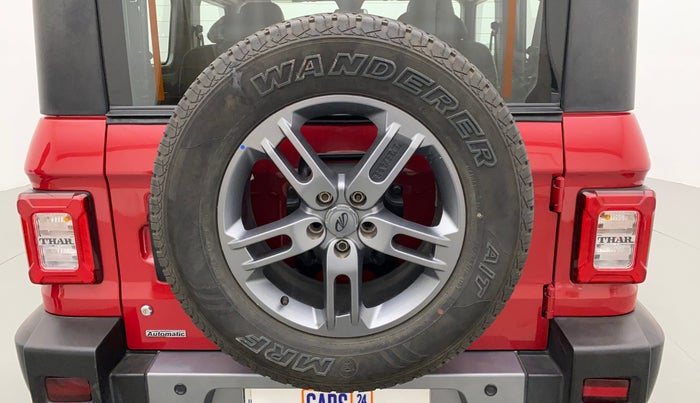 2021 Mahindra Thar LX PETROL HT 4WD AT, Petrol, Automatic, 5,758 km, Spare Tyre