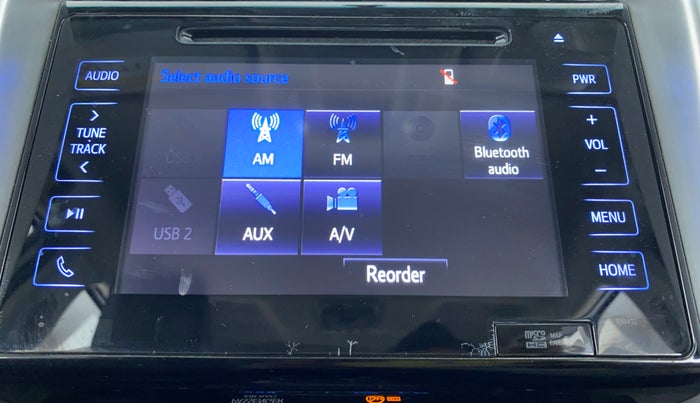 2017 Toyota Fortuner 2.8 4x2 AT, Diesel, Automatic, 80,744 km, Infotainment System