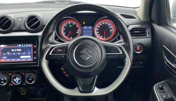 2018 Maruti Swift ZXI PLUS, Petrol, Manual, 48,119 km, Steering Wheel Close Up
