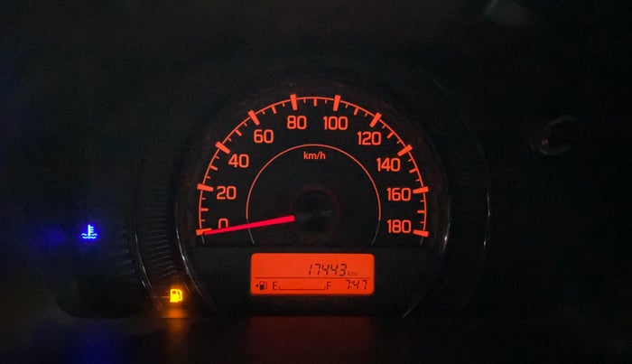2024 Maruti Celerio VXI, Petrol, Manual, 17,437 km, Odometer Image