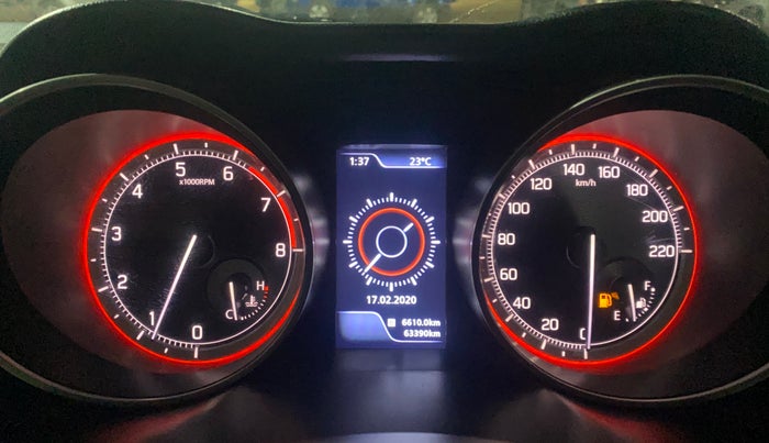 2022 Maruti Swift ZXI PLUS DUAL TONE, Petrol, Manual, 63,386 km, Odometer Image