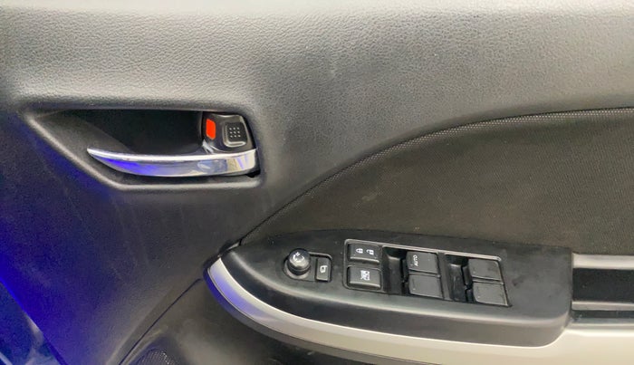 2018 Maruti Baleno ALPHA PETROL 1.2, Petrol, Manual, 73,944 km, Driver Side Door Panels Control