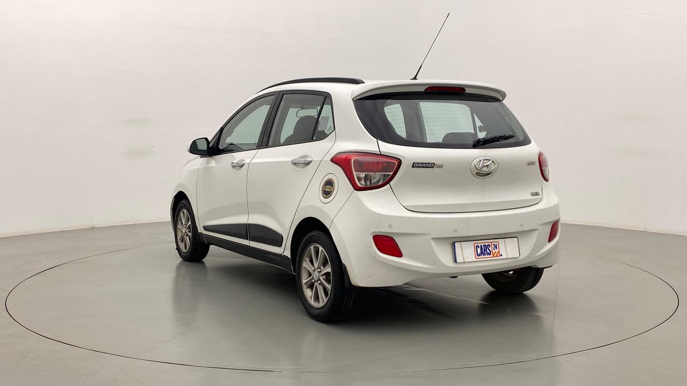 2016 Hyundai Grand i10 ASTA 1.2 (O) VTVT, Petrol, Manual, 33,893 km, Left Back Diagonal