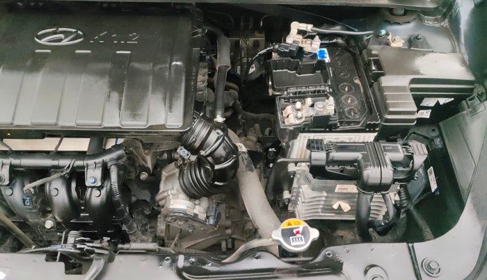 2024 Hyundai GRAND I10 NIOS SPORTZ AMT 1.2 KAPPA VTVT, Petrol, Automatic, 11,067 km, Engine View - Left