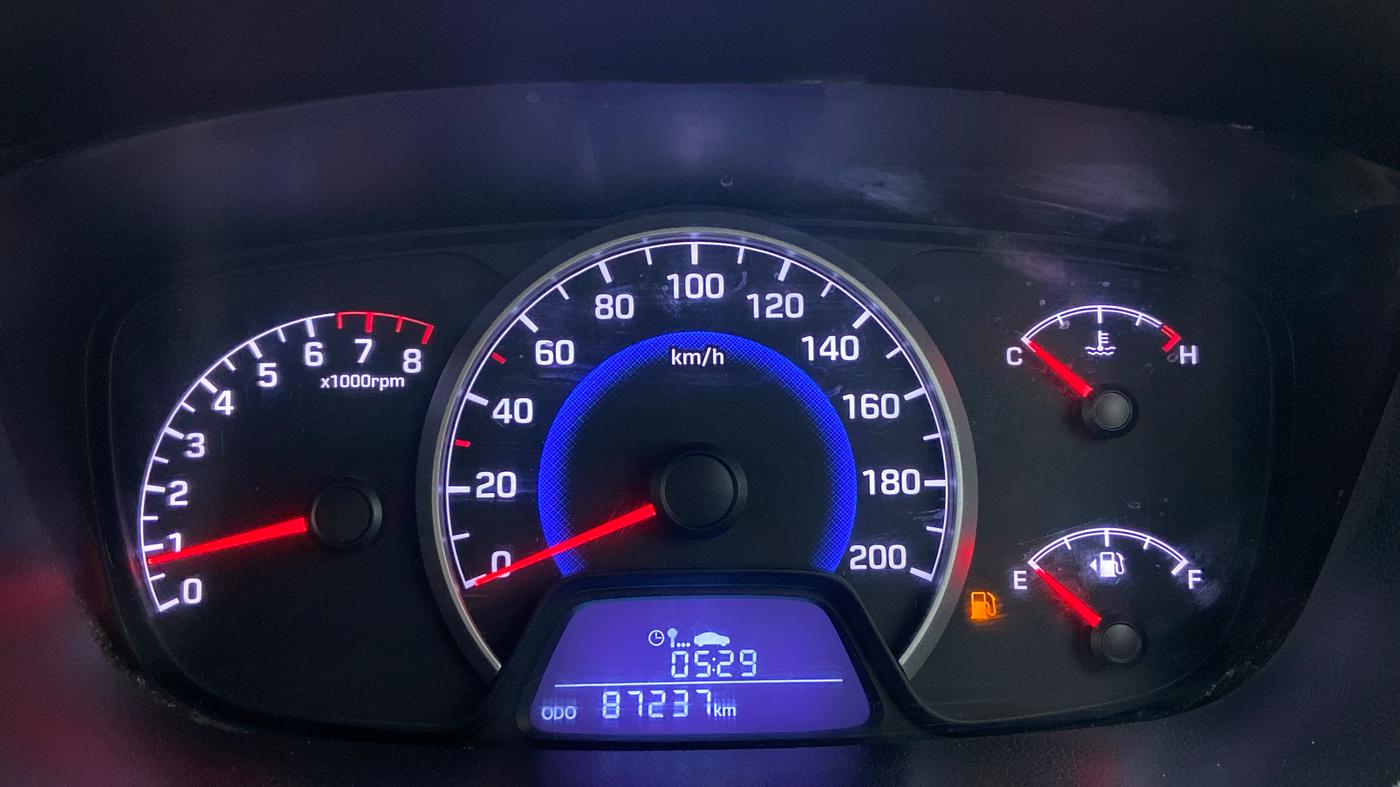 2016 Hyundai Grand i10 SPORTZ 1.2 KAPPA VTVT, Petrol, Manual, 87,260 km, Odometer Image
