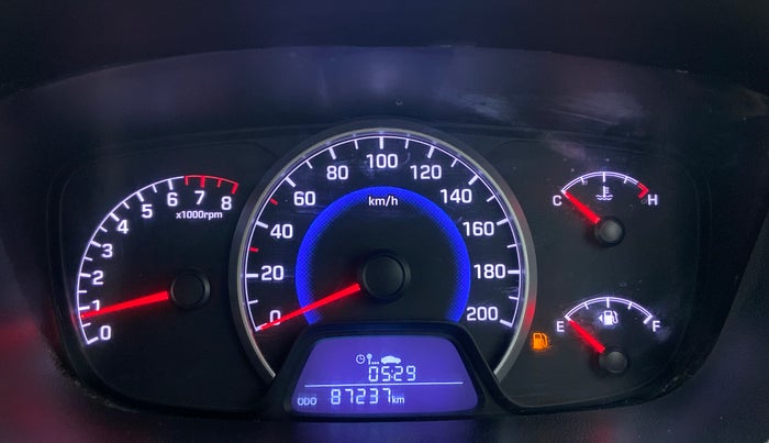 2016 Hyundai Grand i10 SPORTZ 1.2 KAPPA VTVT, Petrol, Manual, 87,260 km, Odometer Image