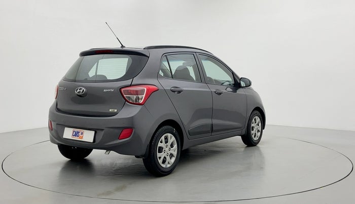2016 Hyundai Grand i10 SPORTZ 1.2 KAPPA VTVT, Petrol, Manual, 87,260 km, Right Back Diagonal