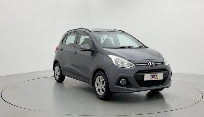2016 Hyundai Grand i10 SPORTZ 1.2 KAPPA VTVT, Petrol, Manual, 87,260 km, Right Front Diagonal