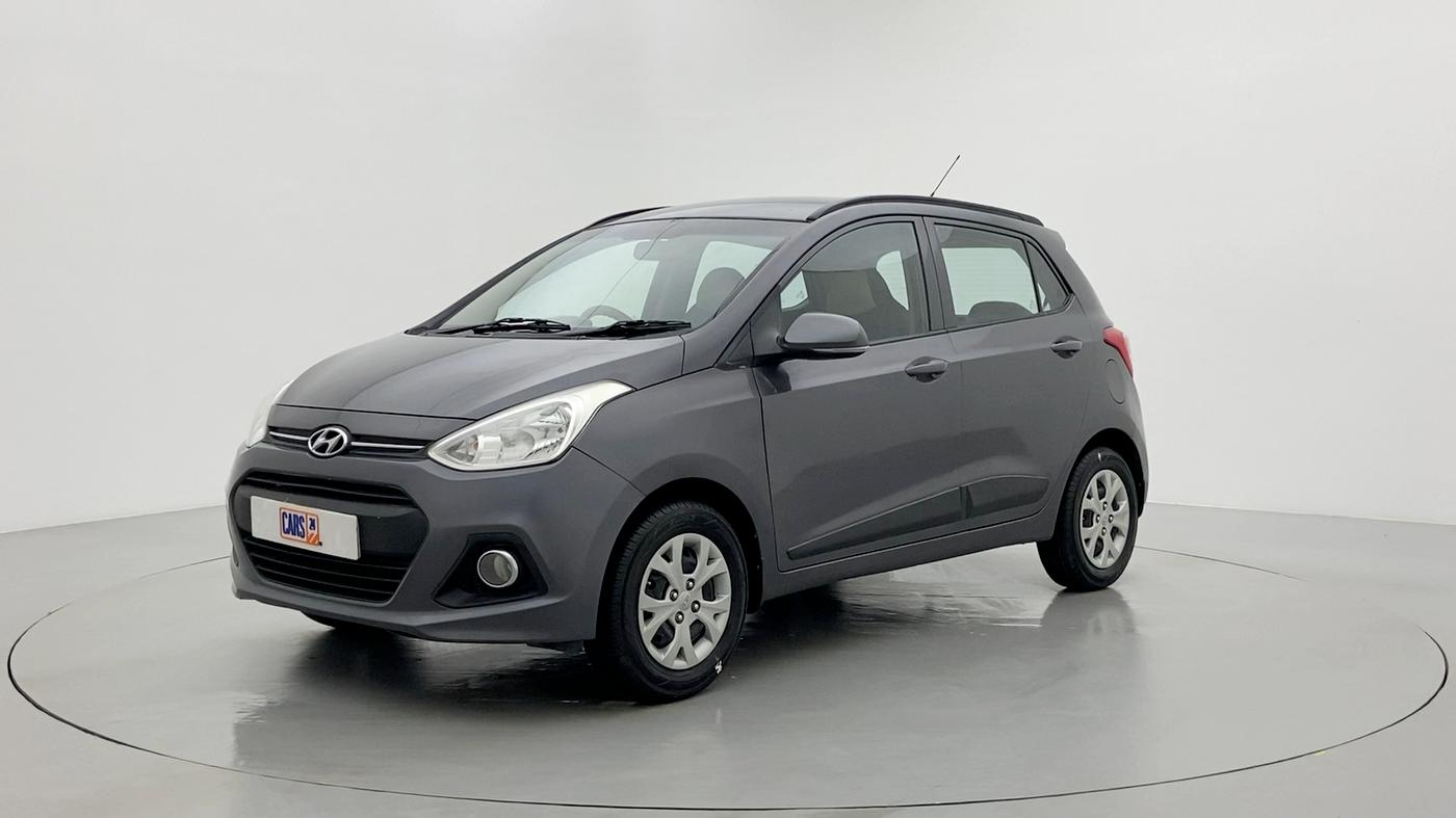 2016 Hyundai Grand i10 SPORTZ 1.2 KAPPA VTVT, Petrol, Manual, 87,260 km, Left Front Diagonal