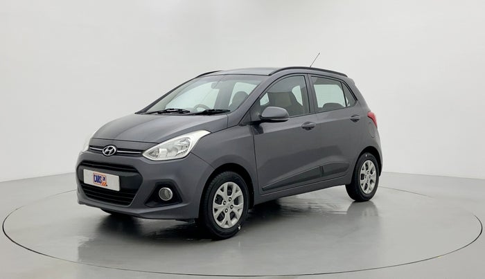 2016 Hyundai Grand i10 SPORTZ 1.2 KAPPA VTVT, Petrol, Manual, 87,260 km, Left Front Diagonal