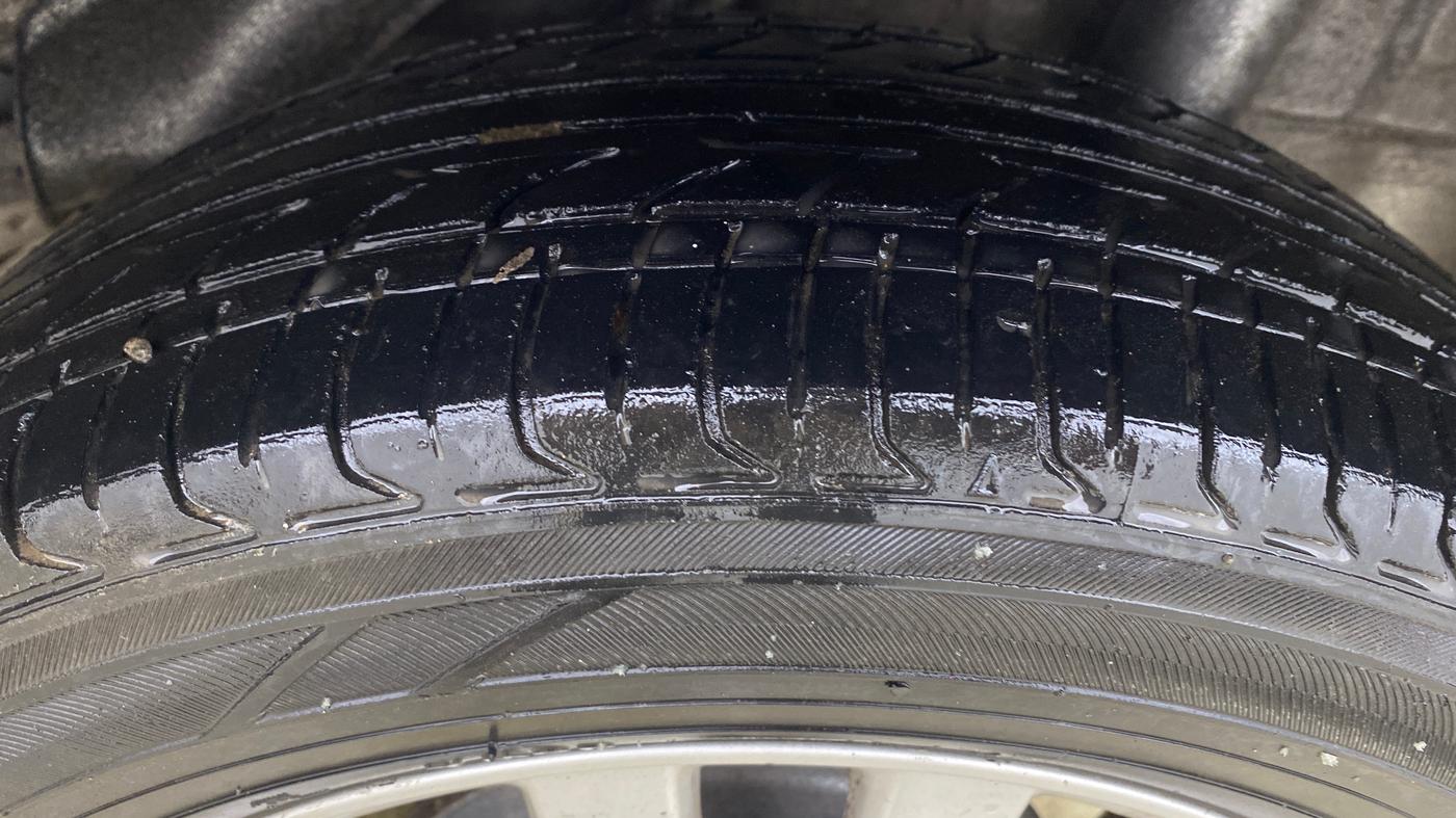 2013 Honda Brio VX AT, Petrol, Automatic, 78,021 km, Left Rear Tyre Tread