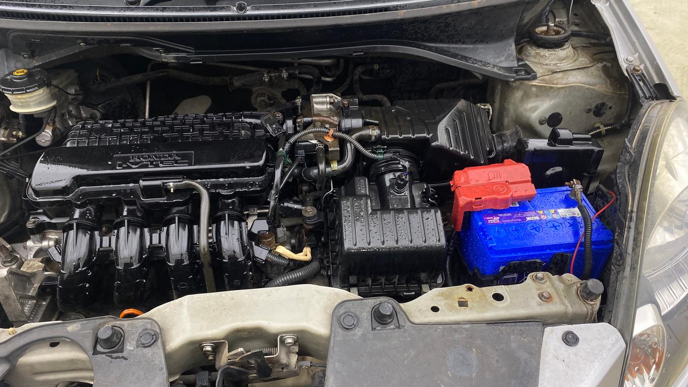 2013 Honda Brio VX AT, Petrol, Automatic, 78,021 km, Engine View - Left
