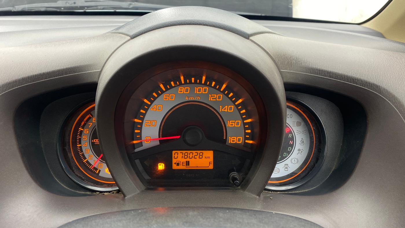 2013 Honda Brio VX AT, Petrol, Automatic, 78,021 km, Odometer Image
