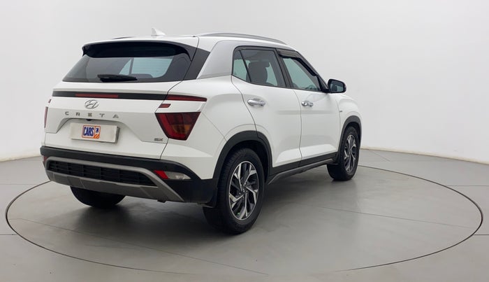 2020 Hyundai Creta SX (O) IVT 1.5 PETROL, Petrol, Automatic, 49,772 km, Right Back Diagonal