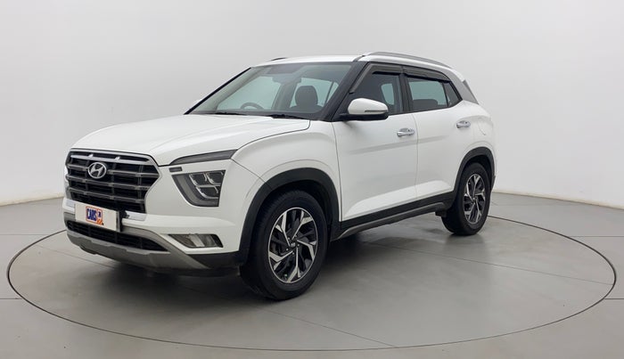 2020 Hyundai Creta SX (O) IVT 1.5 PETROL, Petrol, Automatic, 49,772 km, Left Front Diagonal