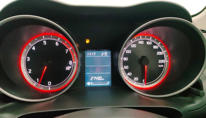 2021 Maruti Swift ZXI, Petrol, Manual, 27,489 km, Odometer Image