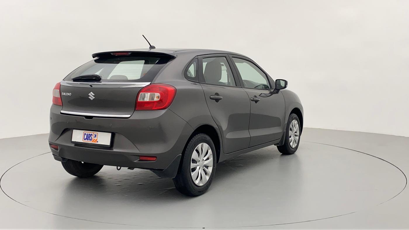 2016 Maruti Baleno DELTA 1.2 K12, Petrol, Manual, 45,893 km, Right Back Diagonal (45- Degree) View