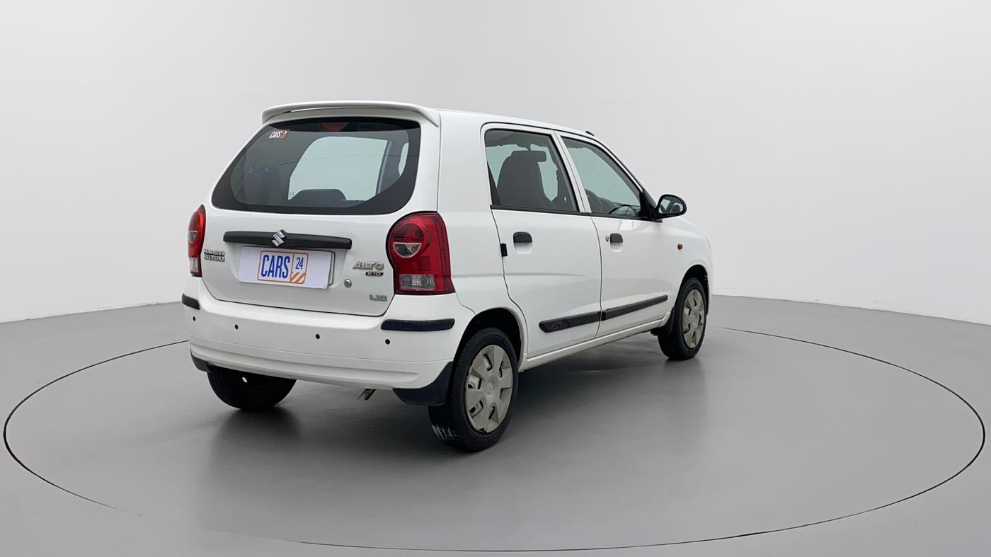 2013 Maruti Alto K10 LXI, Petrol, Manual, 73,152 km, Right Back Diagonal