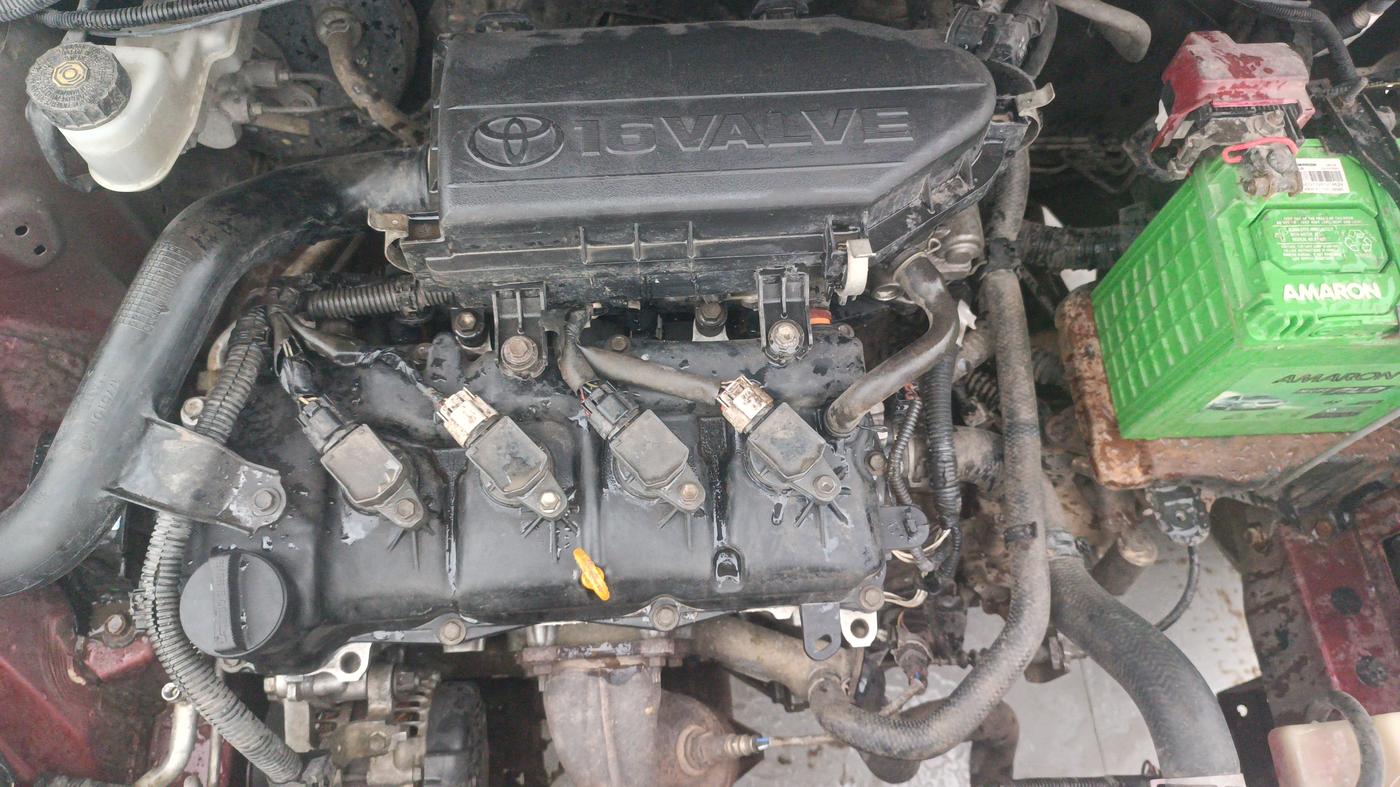 2017 Toyota Etios Liva VX, Petrol, Manual, 76,996 km, Engine View