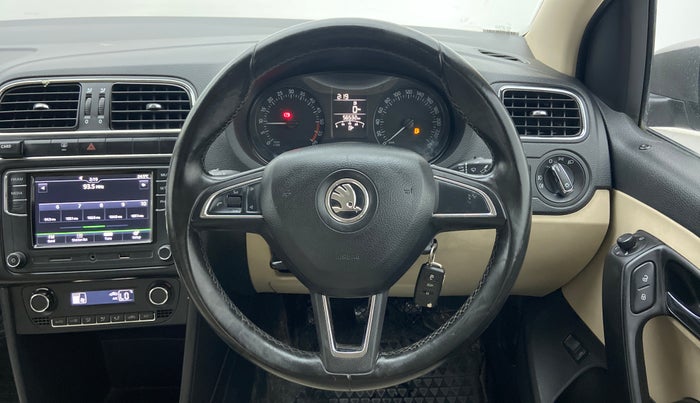 2017 Skoda Rapid 1.5 TDI MT STYLE, Diesel, Manual, 56,523 km, Steering Wheel Close Up