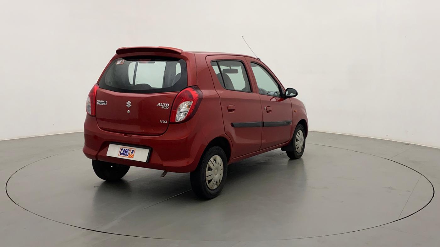 2015 Maruti Alto 800 VXI, Petrol, Manual, 23,721 km, Right Back Diagonal