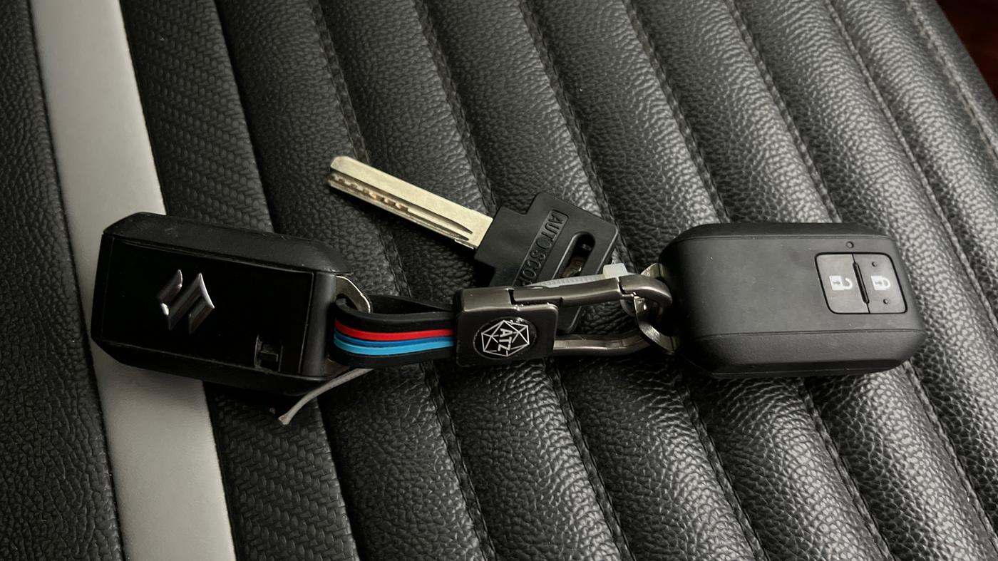 2021 Maruti Baleno ALPHA PETROL 1.2, Petrol, Manual, 87,767 km, Key Close Up