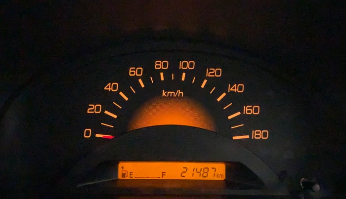 2017 Maruti Wagon R 1.0 LXI CNG, CNG, Manual, 21,482 km, Odometer Image