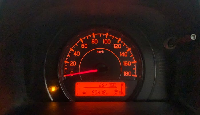 2021 Maruti New Wagon-R LXI CNG (O) 1.0, CNG, Manual, 50,486 km, Odometer Image