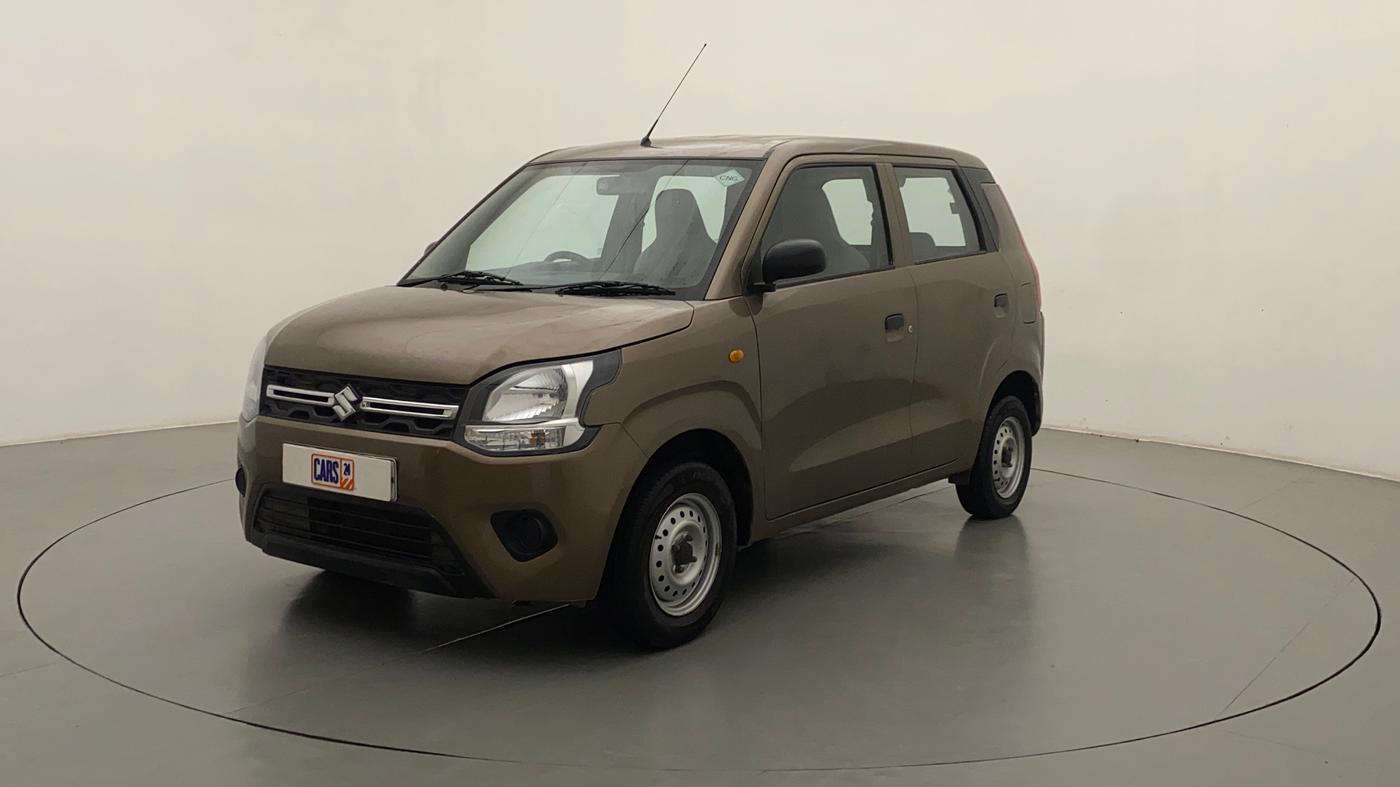 2021 Maruti New Wagon-R LXI CNG (O) 1.0, CNG, Manual, 50,486 km, Left Front Diagonal