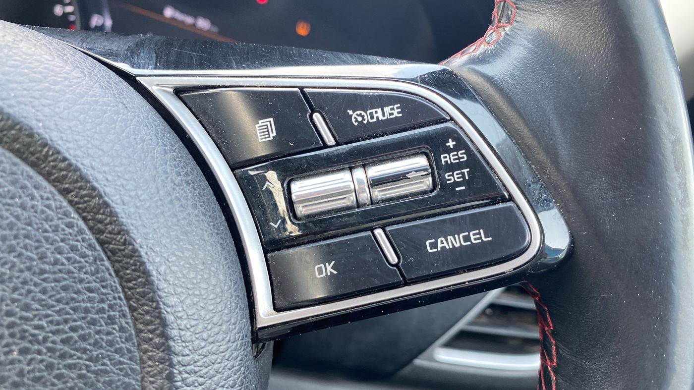 2020 KIA SELTOS GTX PLUS DCT 1.4 PETROL, Petrol, Automatic, 1,28,425 km, Adaptive Cruise Control