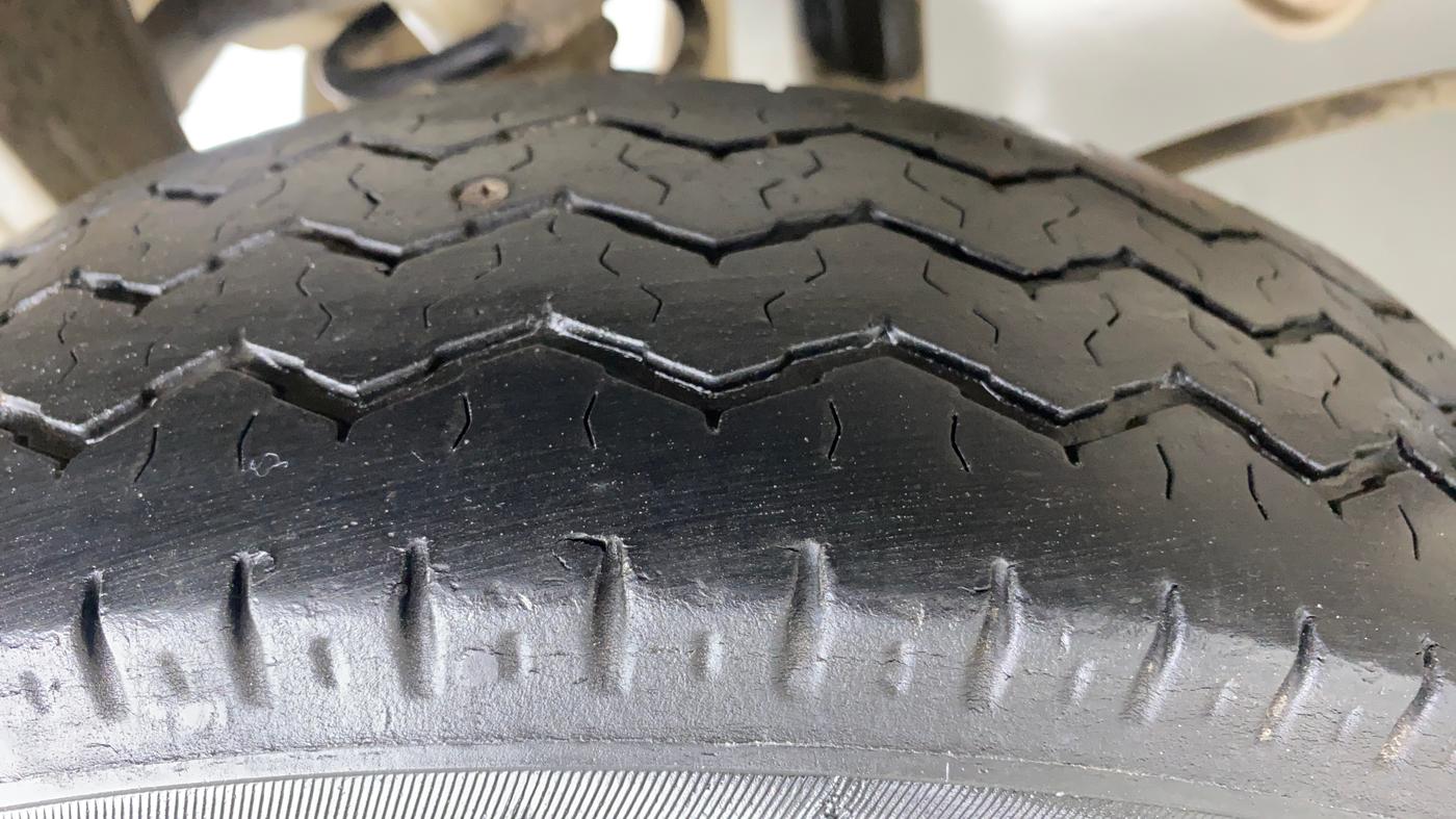 2018 Maruti Alto 800 LXI CNG, CNG, Manual, 95,040 km, Right Rear Tyre Tread