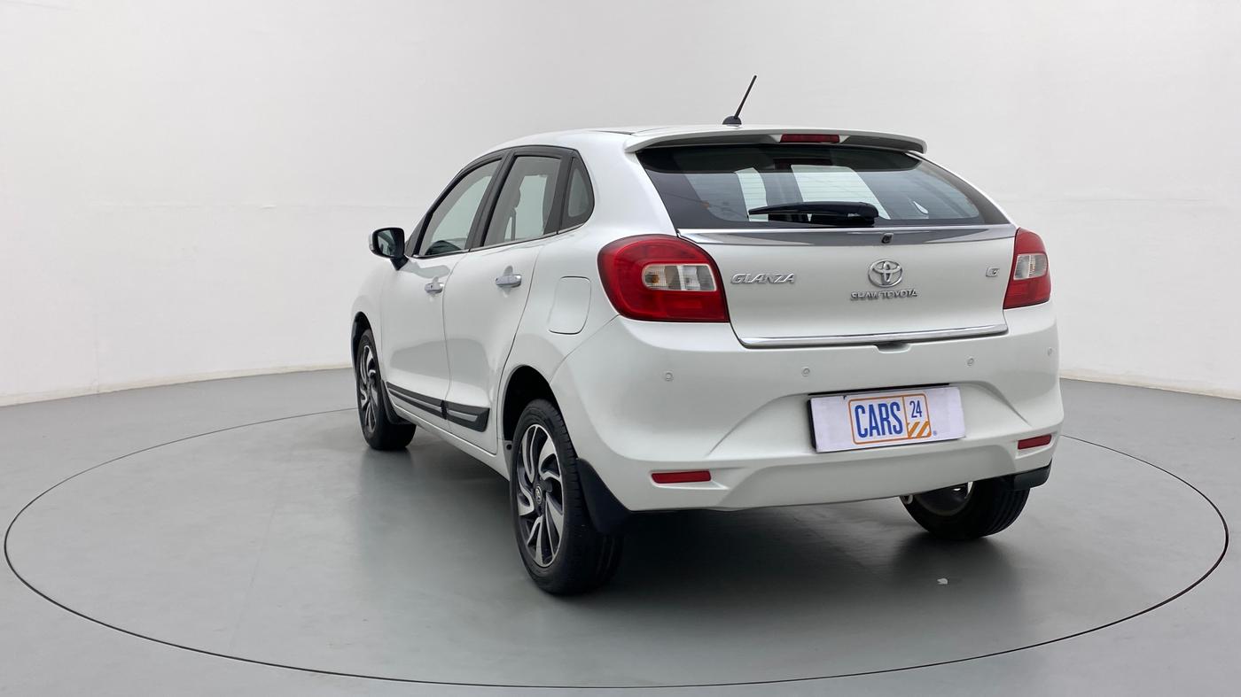 2021 Toyota Glanza G MT PETROL, Petrol, Manual, 30,581 km, Left Back Diagonal