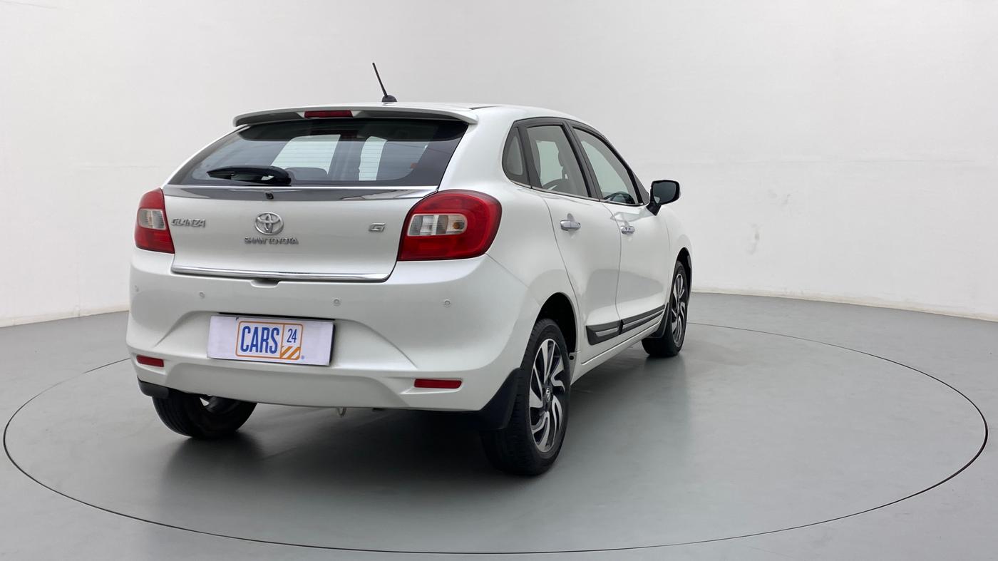 2021 Toyota Glanza G MT PETROL, Petrol, Manual, 30,581 km, Right Back Diagonal