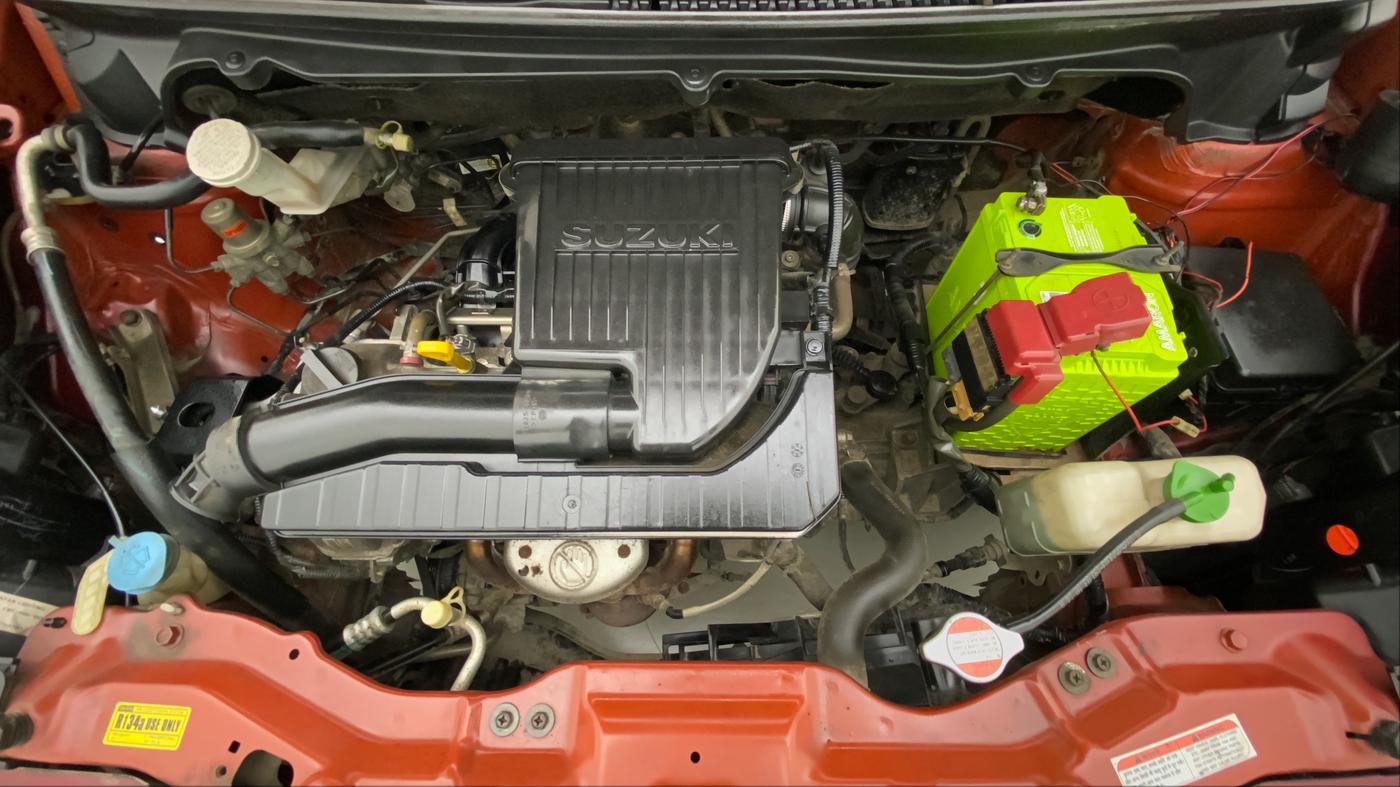 2014 Maruti Ertiga LXI, Petrol, Manual, 73,678 km, Open Bonet