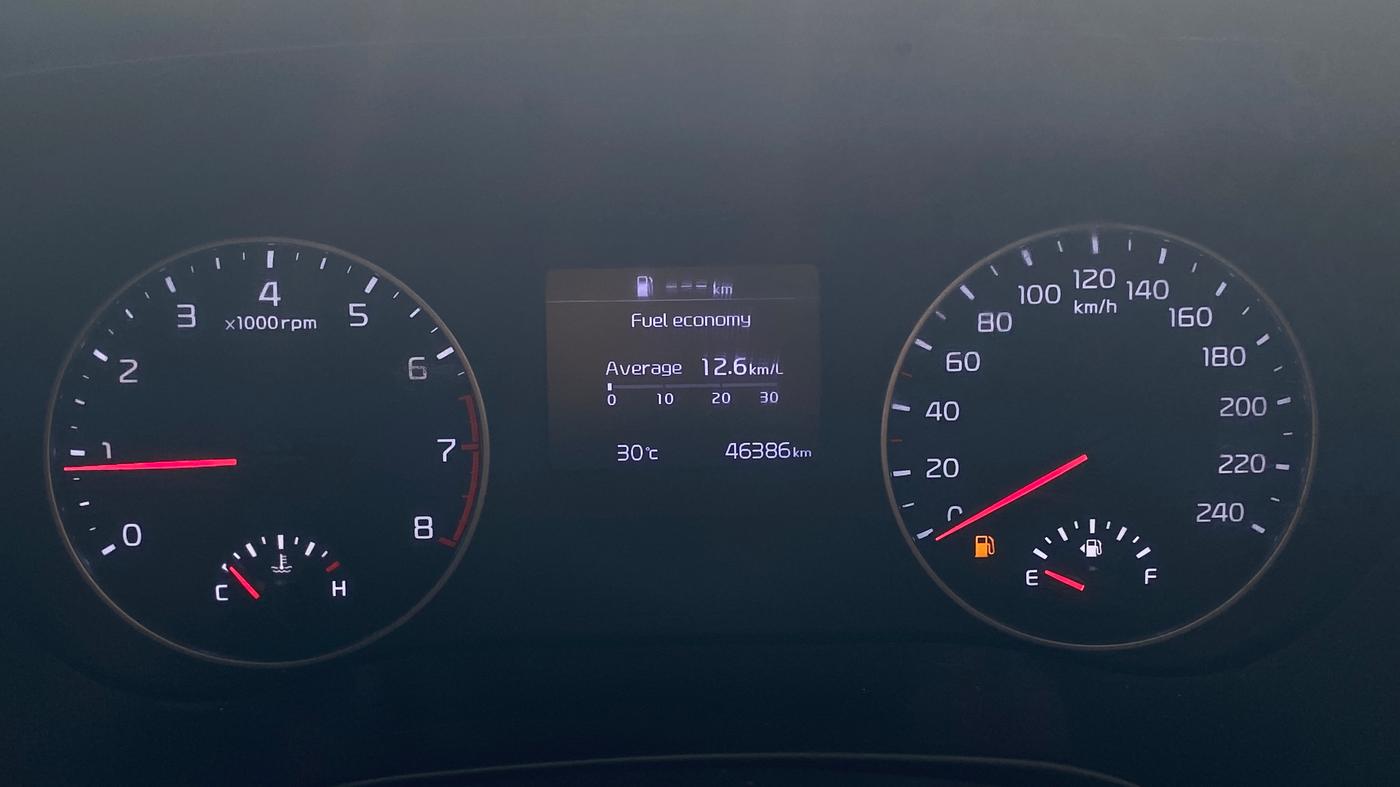 2022 KIA SELTOS HTK 1.5 PETROL, Petrol, Manual, 46,417 km, Odometer Image