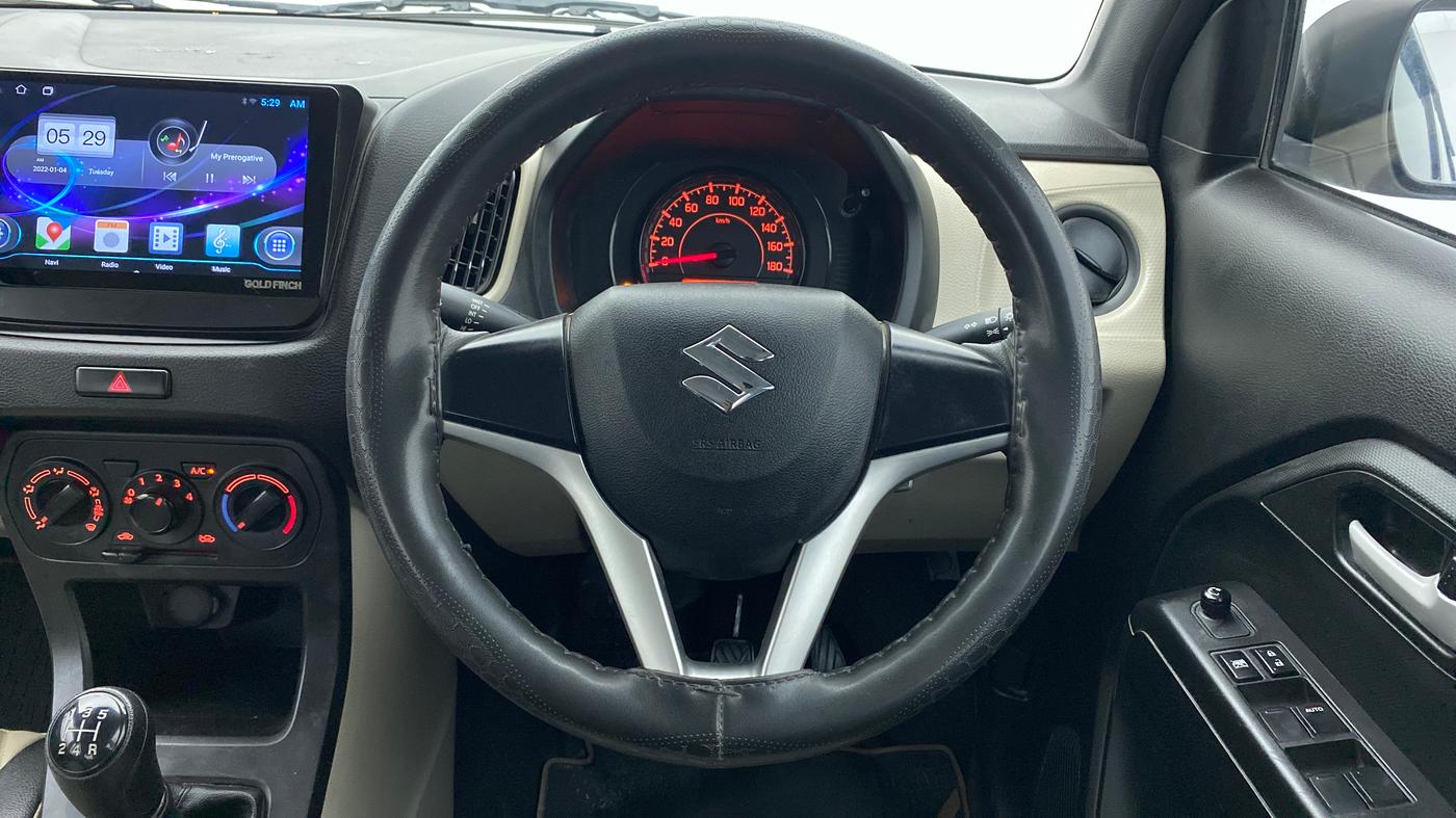 2021 Maruti New Wagon-R VXI 1.0, Petrol, Manual, 22,757 km, Steering Wheel Close Up