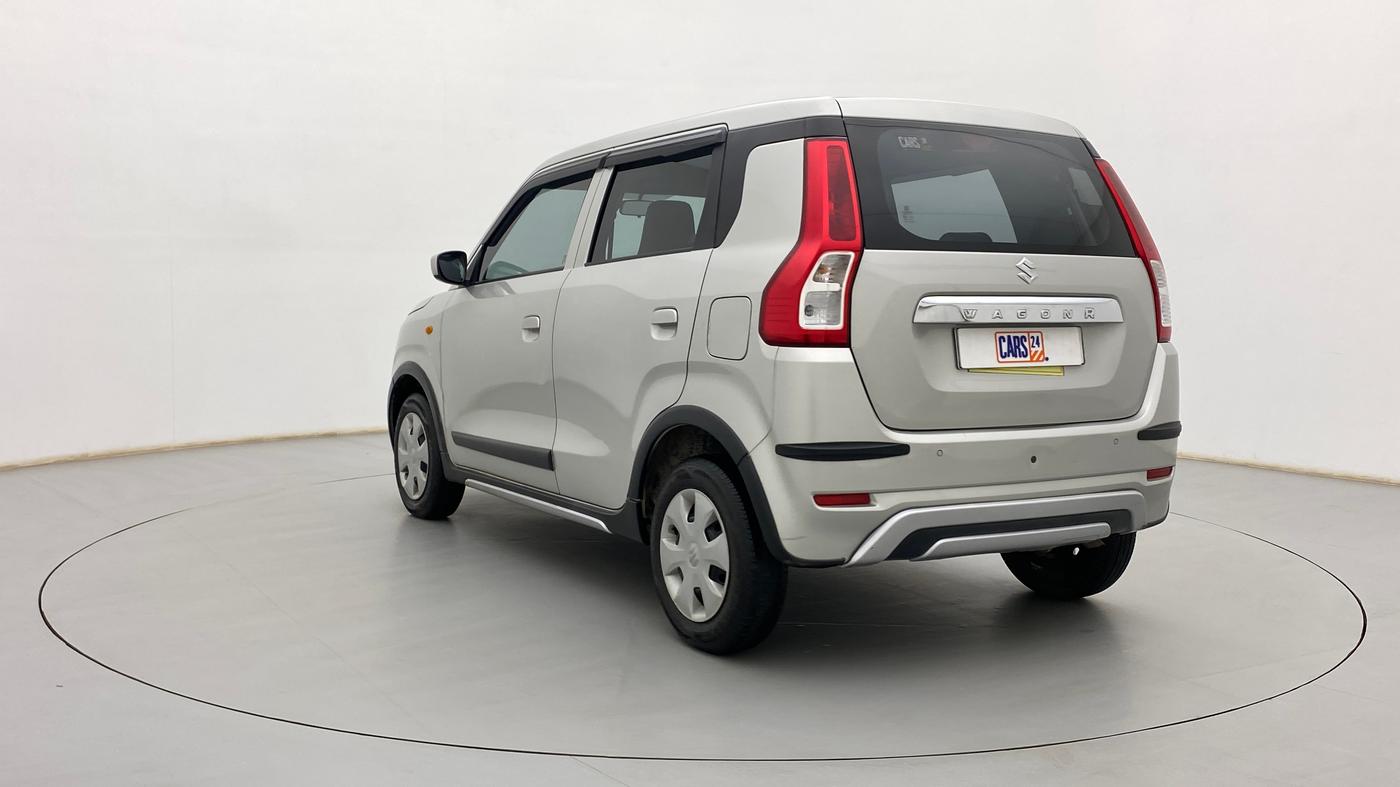 2021 Maruti New Wagon-R VXI 1.0, Petrol, Manual, 22,757 km, Left Back Diagonal