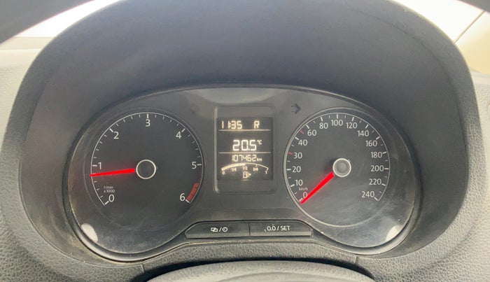 2017 Volkswagen Ameo COMFORTLINE 1.5 AT, Diesel, Automatic, 1,07,411 km, Odometer Image