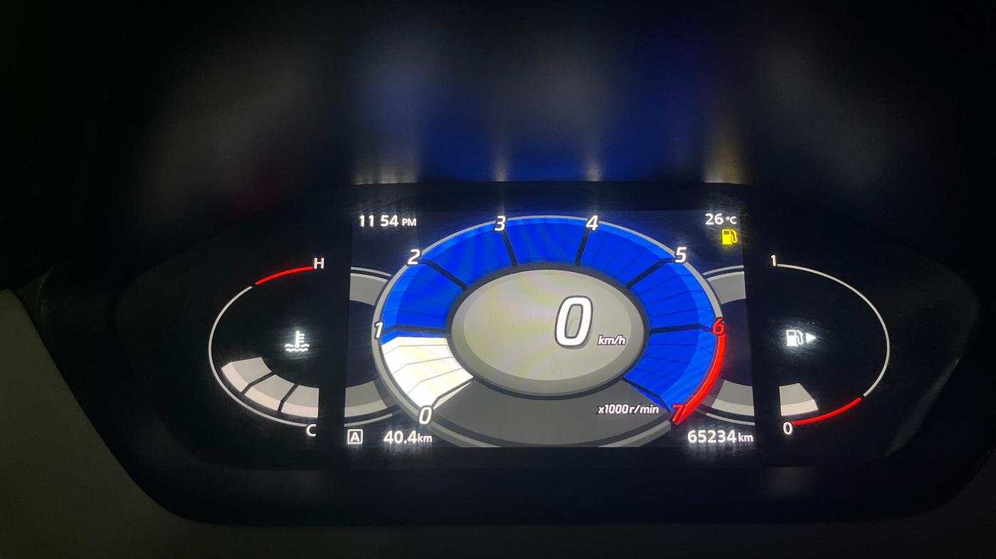 2021 Nissan MAGNITE XV TURBO, Petrol, Manual, 65,234 km, Odometer Image
